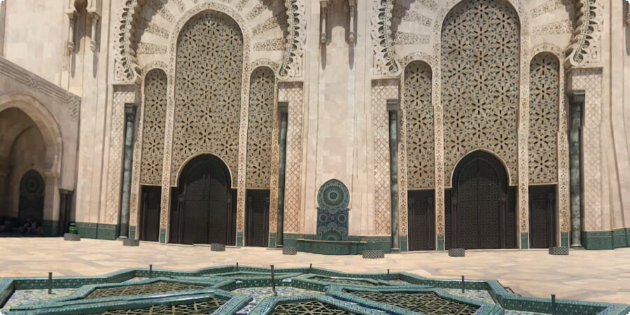 Visiting Hassan II Mosque